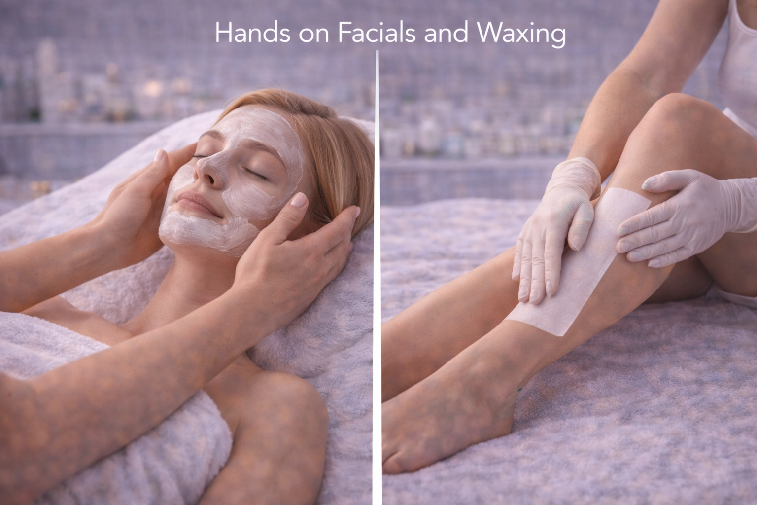 Hands on Facials and Waxing