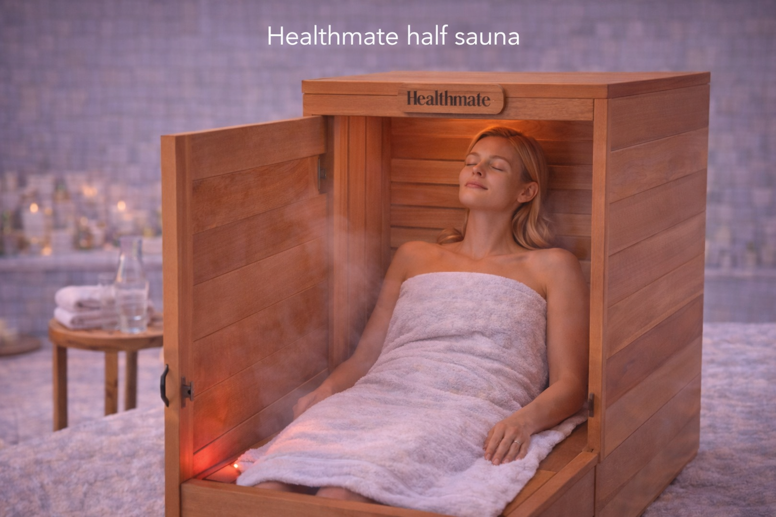 Healthmate half sauna